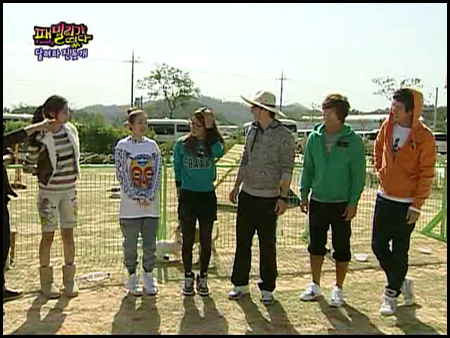 Haejin-ah switches out Dae and chooses TEAM DARA! :D 