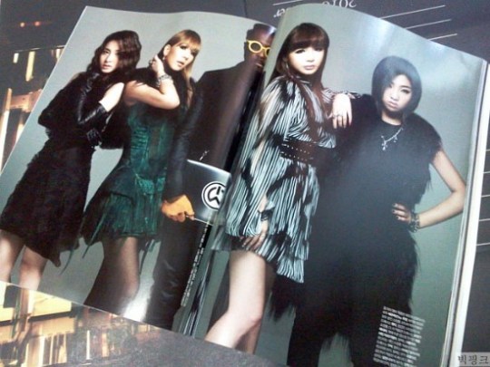 2ne1 in L'officiel Hommes Korea Magazine