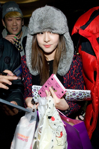 Celebrity Sighting At Gimpo Airport