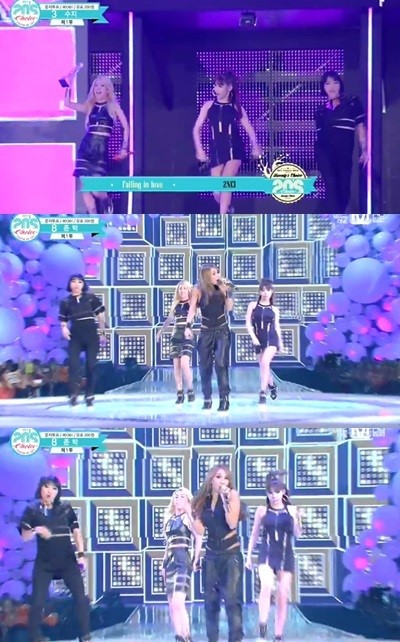 2NE1-신곡-가요-프로-첫-1위..결방-엠카-정상