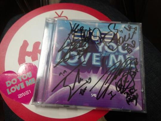 Signed CD
